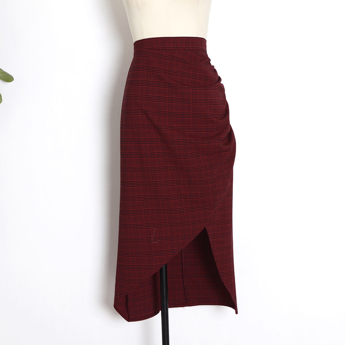 Women's Summer Vintage Plaid Skirt